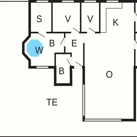 9 Person In Lokken-by Traum بيت للعطل